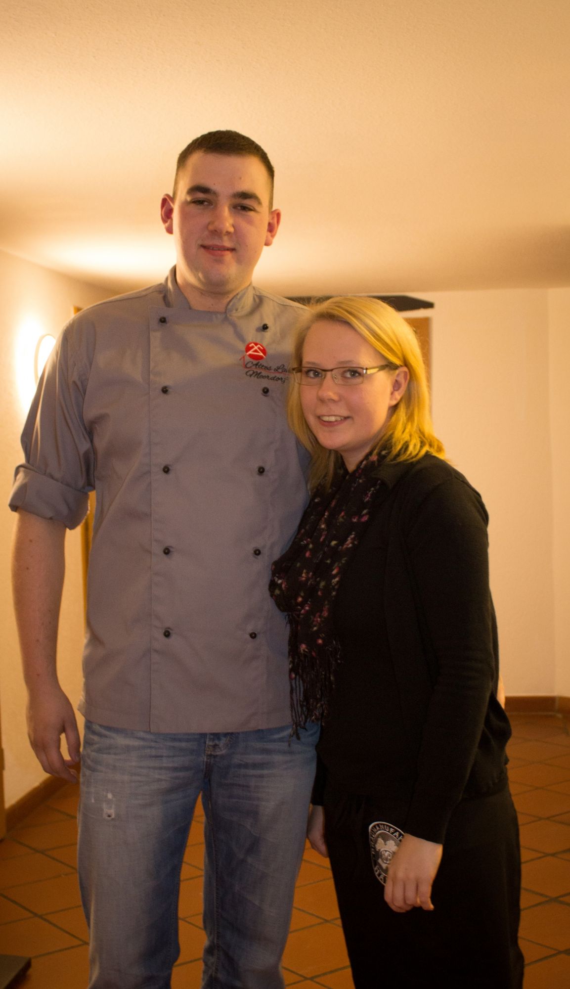 Chefkoch Lars mit Dina